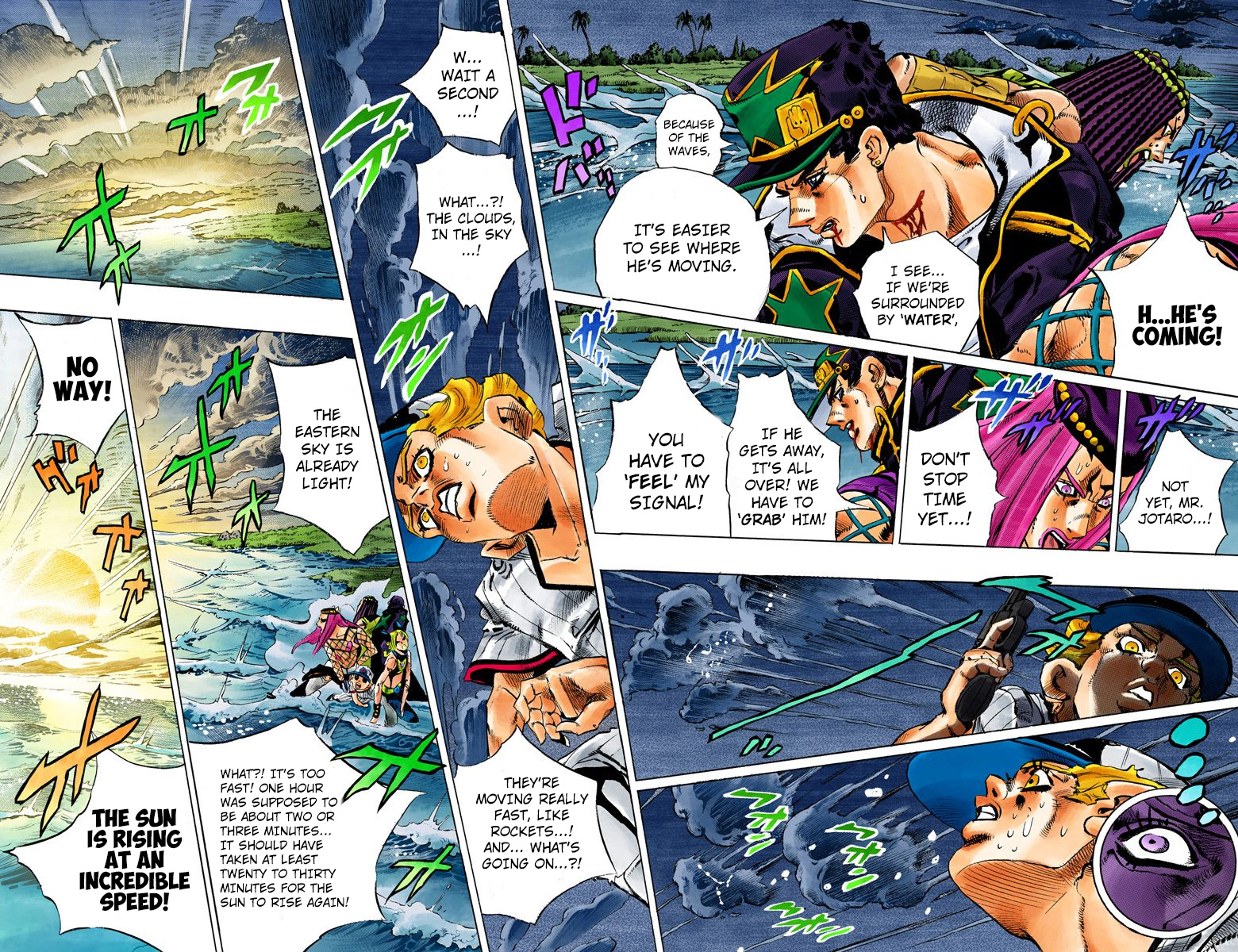 Jojo's Bizarre Adventure Part 5 - Vento Aureo - Vol.17 Chapter 153: Made In Heaven Part 5