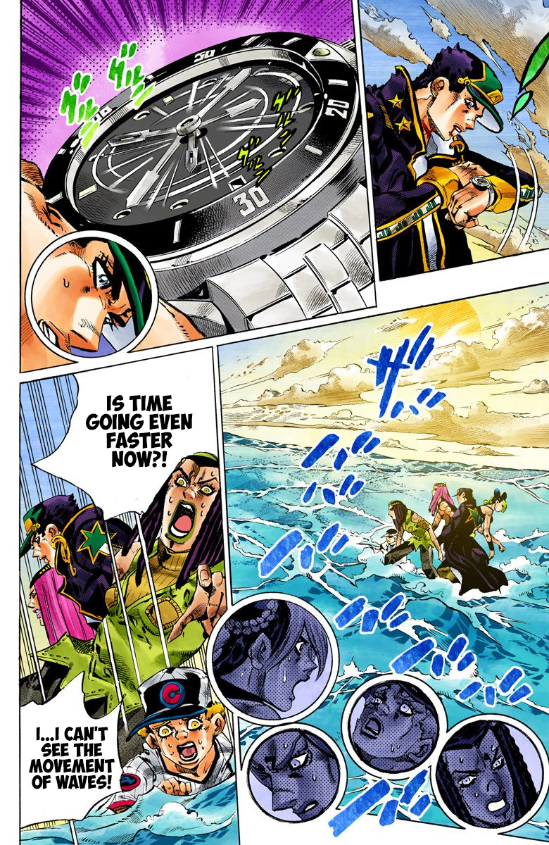 Jojo's Bizarre Adventure Part 5 - Vento Aureo - Vol.17 Chapter 153: Made In Heaven Part 5