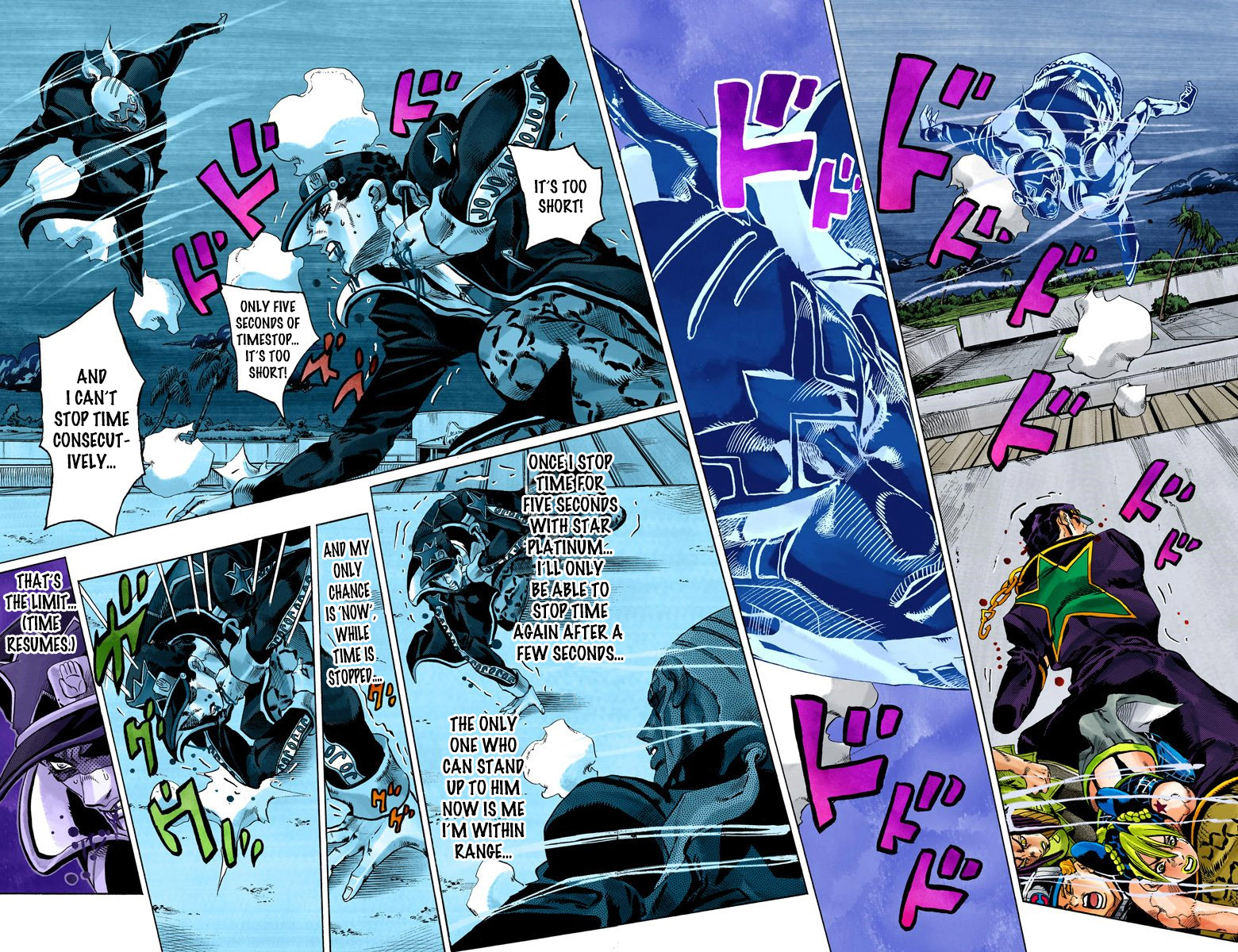 Jojo's Bizarre Adventure Part 5 - Vento Aureo - Vol.17 Chapter 152: Made In Heaven Part 4