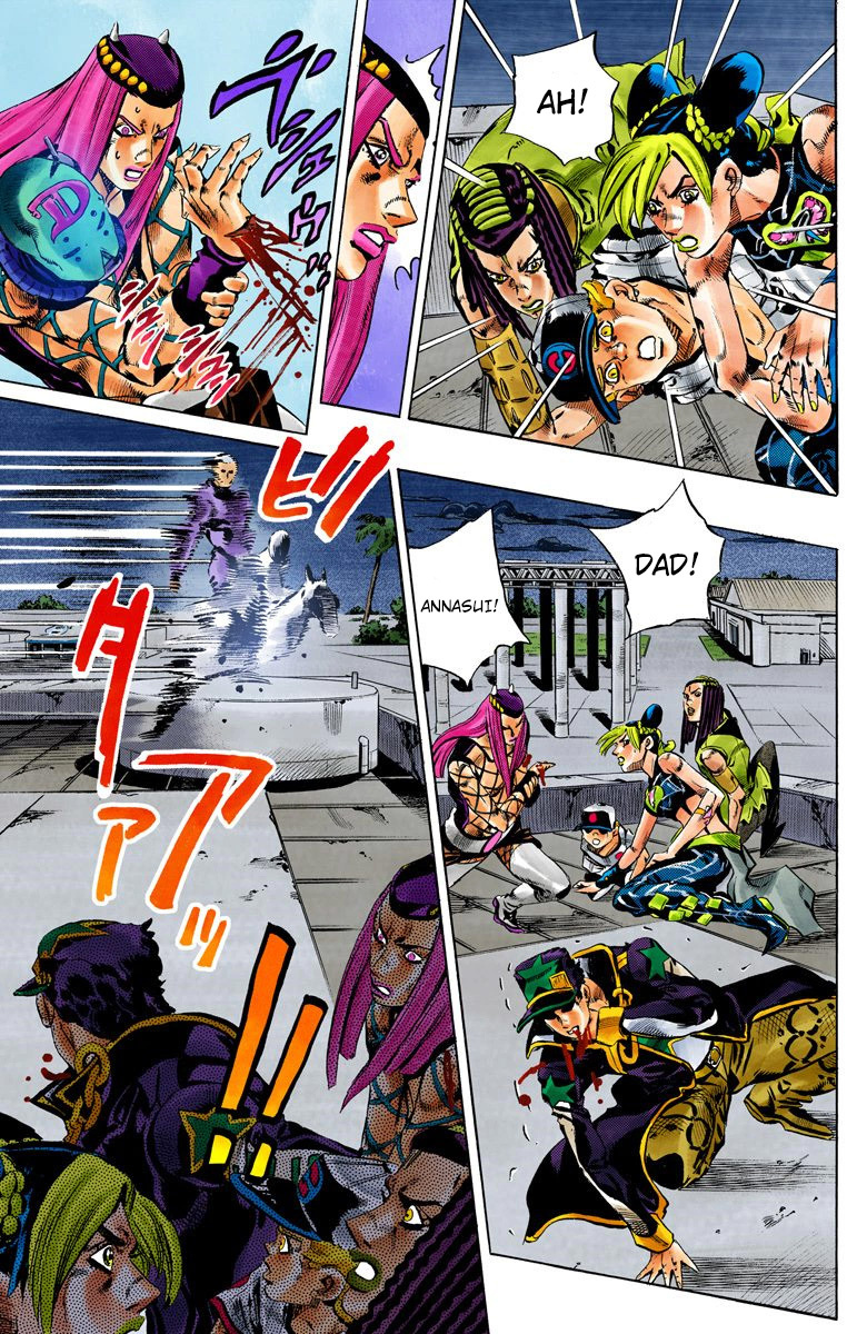 Jojo's Bizarre Adventure Part 5 - Vento Aureo - Vol.17 Chapter 152: Made In Heaven Part 4