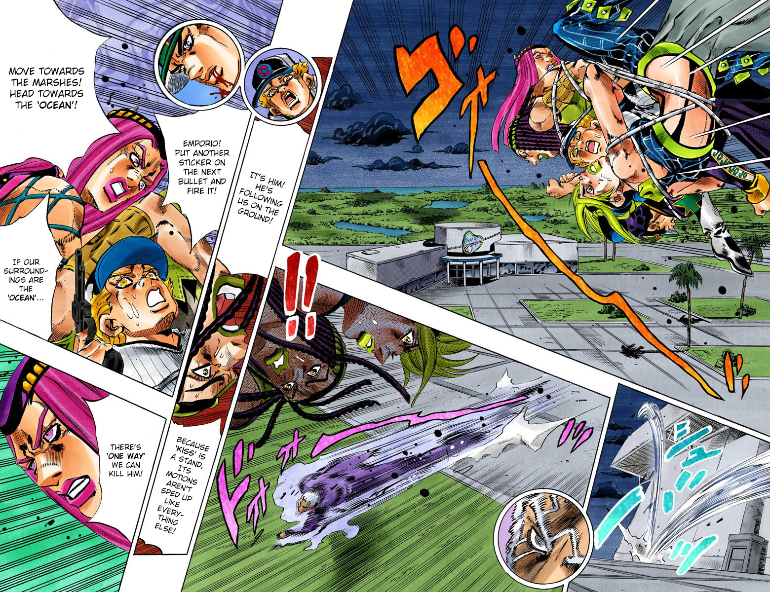 Jojo's Bizarre Adventure Part 5 - Vento Aureo - Vol.17 Chapter 152: Made In Heaven Part 4