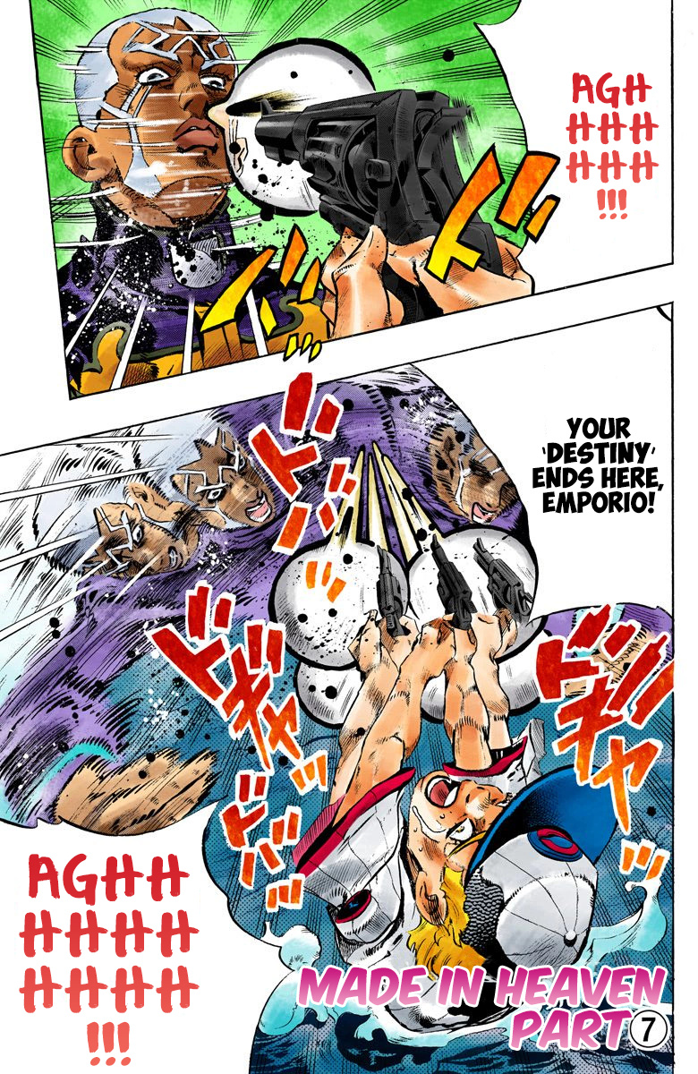 Jojo's Bizarre Adventure Part 5 - Vento Aureo - Vol.17 Chapter 155: Made In Heaven Part 7