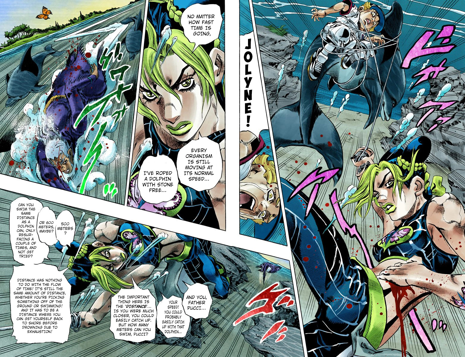 Jojo's Bizarre Adventure Part 5 - Vento Aureo - Vol.17 Chapter 155: Made In Heaven Part 7