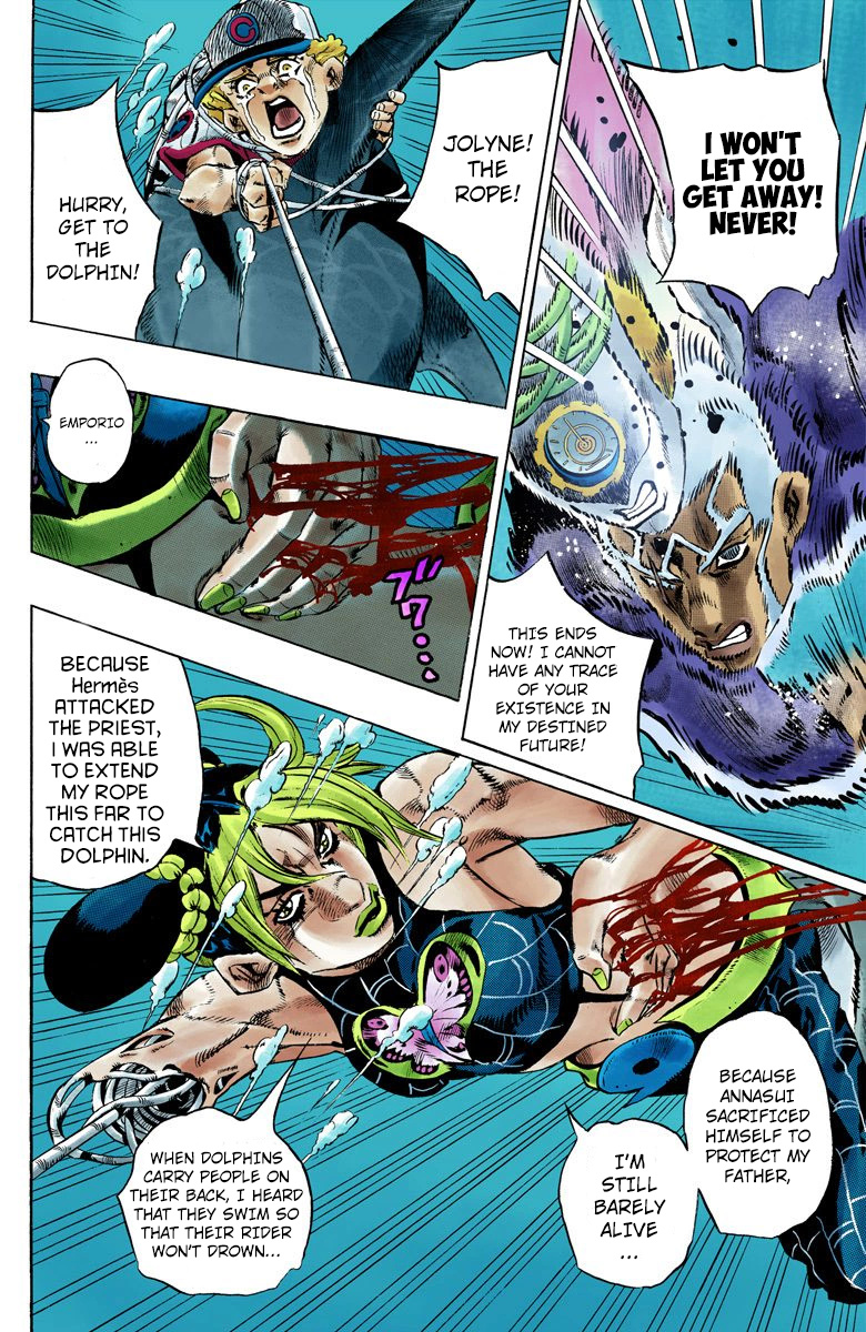 Jojo's Bizarre Adventure Part 5 - Vento Aureo - Vol.17 Chapter 155: Made In Heaven Part 7