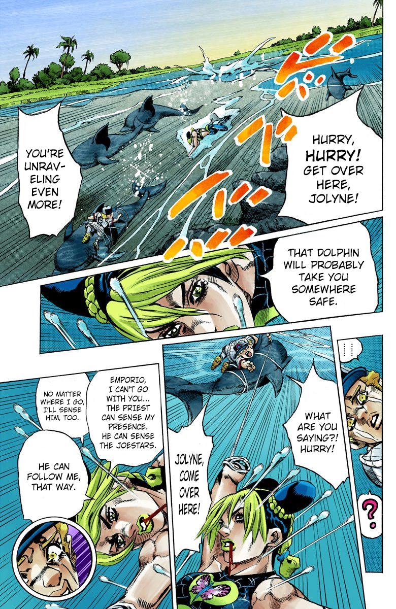 Jojo's Bizarre Adventure Part 5 - Vento Aureo - Vol.17 Chapter 155: Made In Heaven Part 7