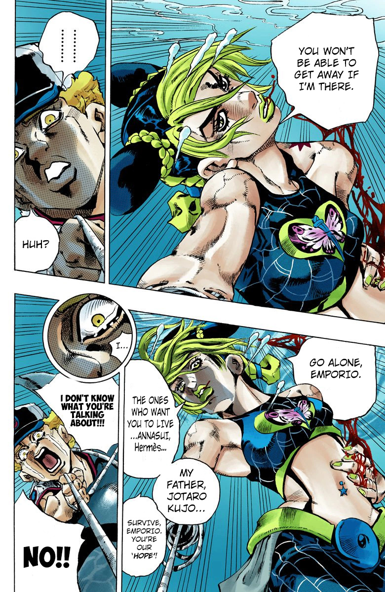 Jojo's Bizarre Adventure Part 5 - Vento Aureo - Vol.17 Chapter 155: Made In Heaven Part 7