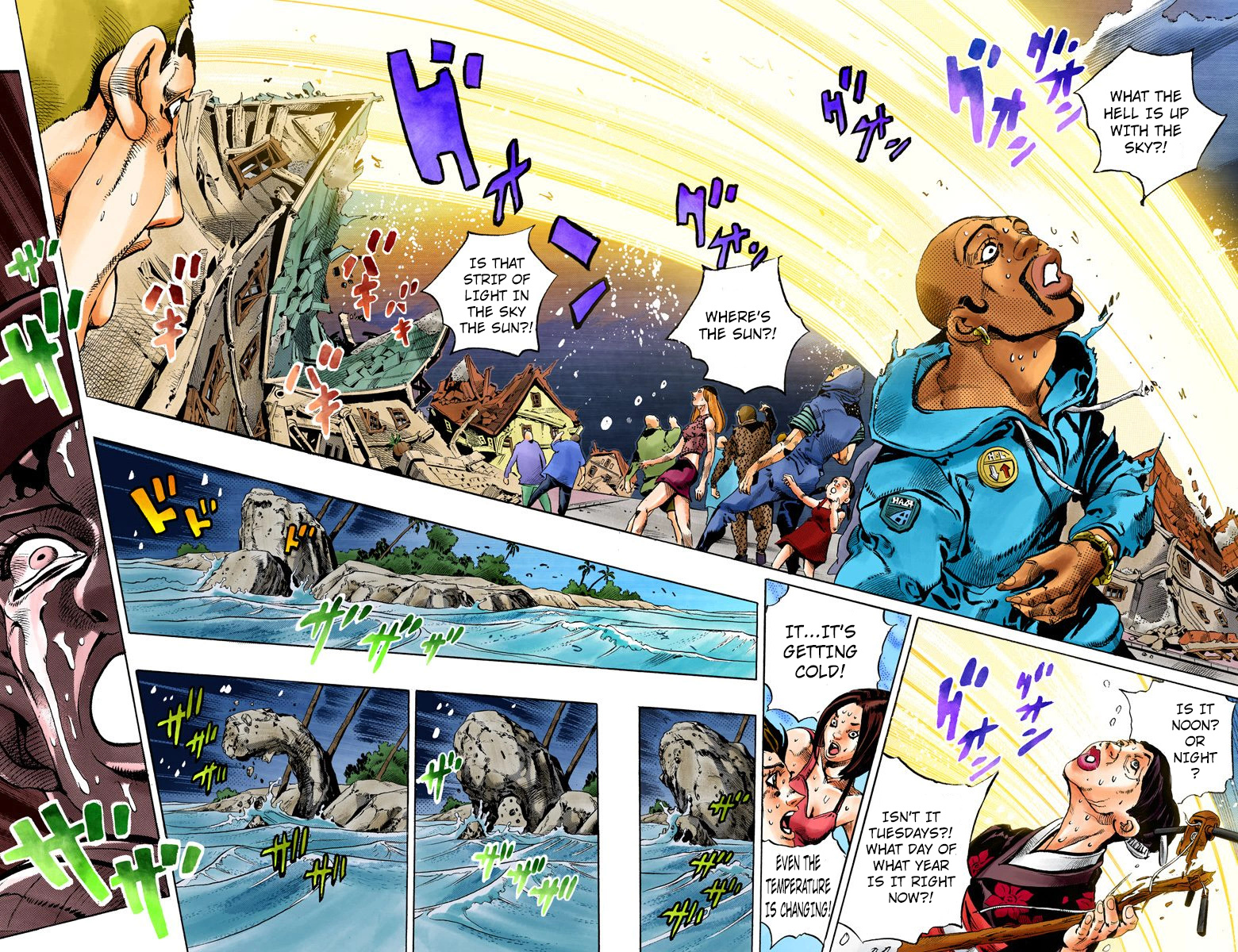 Jojo's Bizarre Adventure Part 5 - Vento Aureo - Vol.17 Chapter 156: Made In Heaven Part 8