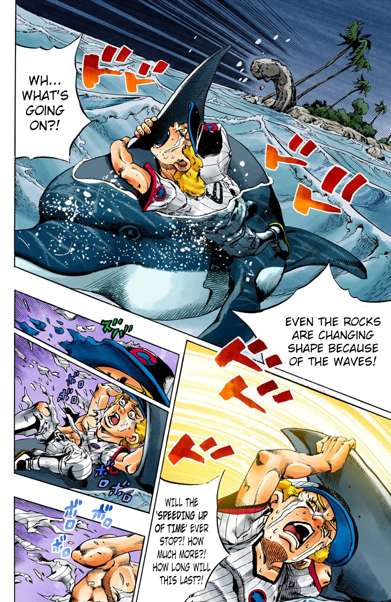 Jojo's Bizarre Adventure Part 5 - Vento Aureo - Vol.17 Chapter 156: Made In Heaven Part 8