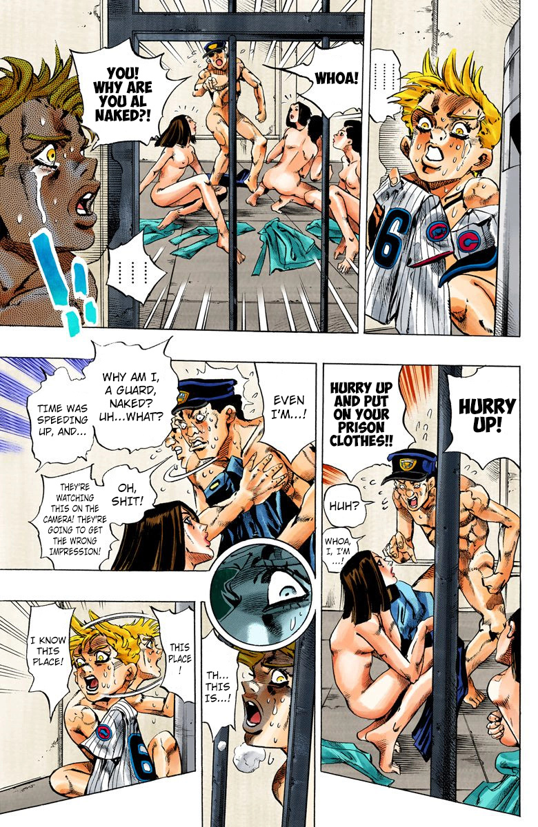 Jojo's Bizarre Adventure Part 5 - Vento Aureo - Vol.17 Chapter 156: Made In Heaven Part 8