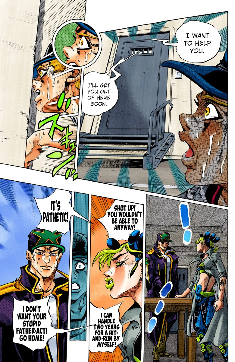 Jojo's Bizarre Adventure Part 5 - Vento Aureo - Vol.17 Chapter 156: Made In Heaven Part 8