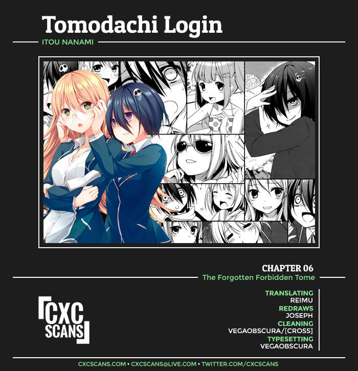 Tomodachi Login - Chapter 6 : The Forgotten Forbidden Tome