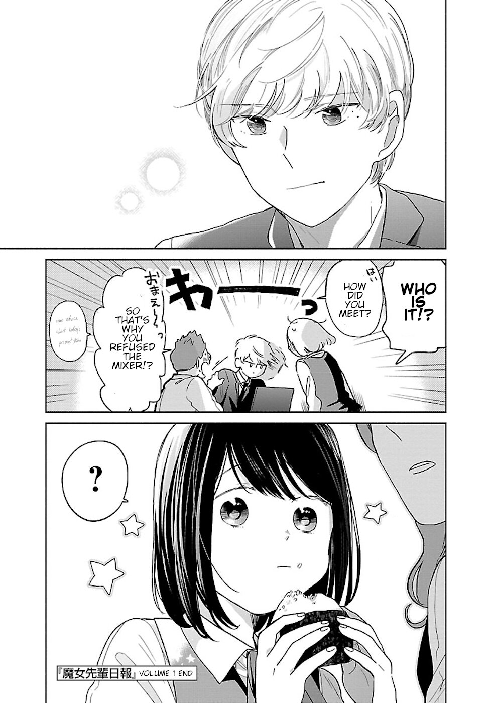 Majo-Senpai Nippou - Vol.1 Chapter 24.5: Kouhai-Kun's First Year