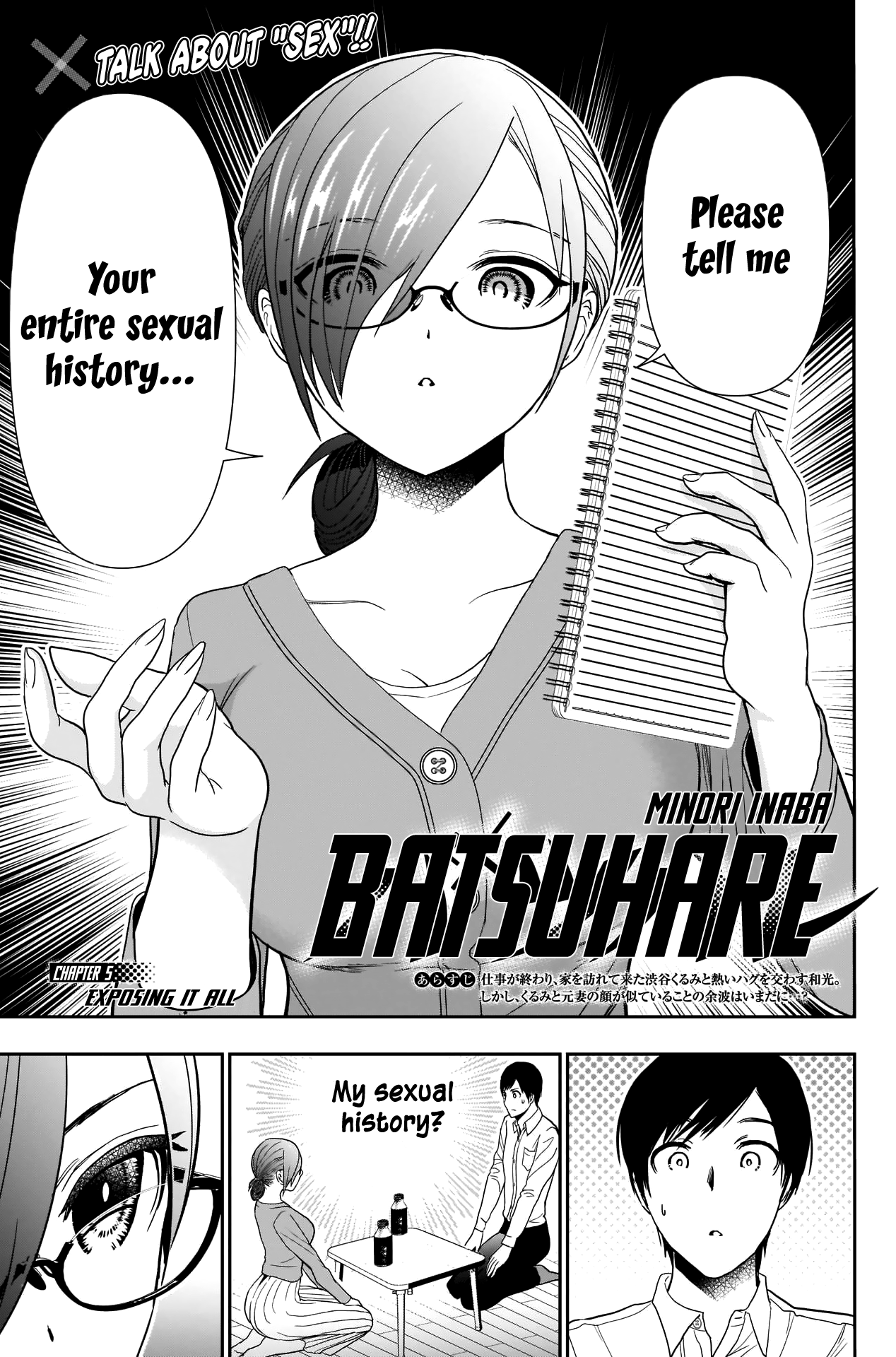 Batsu-Hare - Vol.1 Chapter 5: Exposing It All