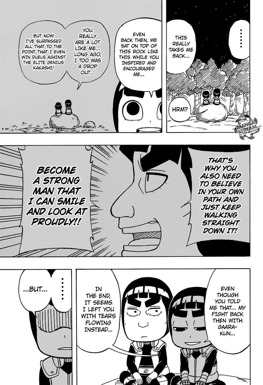 Rock Lee No Seishun Full-Power Ninden - Chapter 39