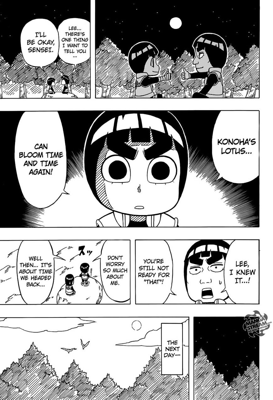 Rock Lee No Seishun Full-Power Ninden - Chapter 39