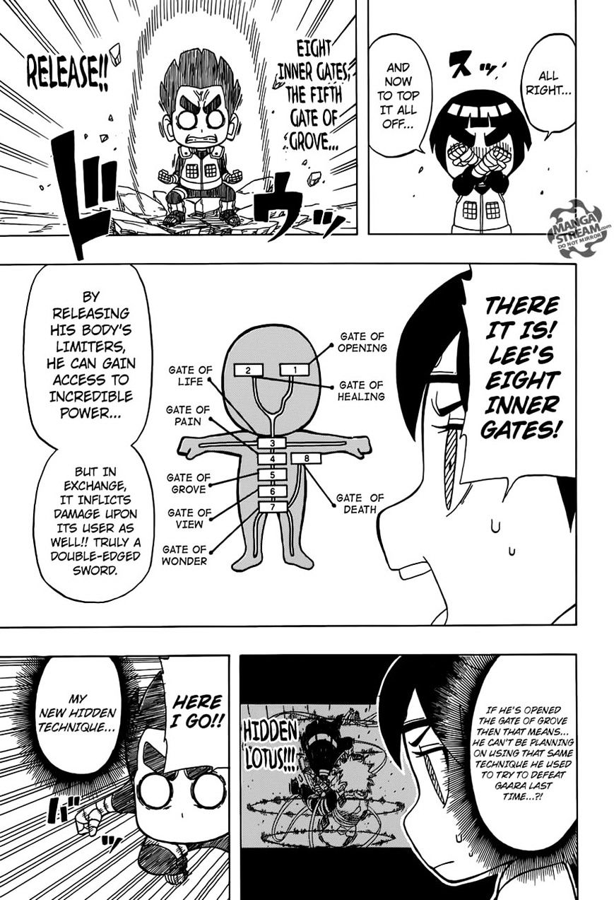 Rock Lee No Seishun Full-Power Ninden - Chapter 39