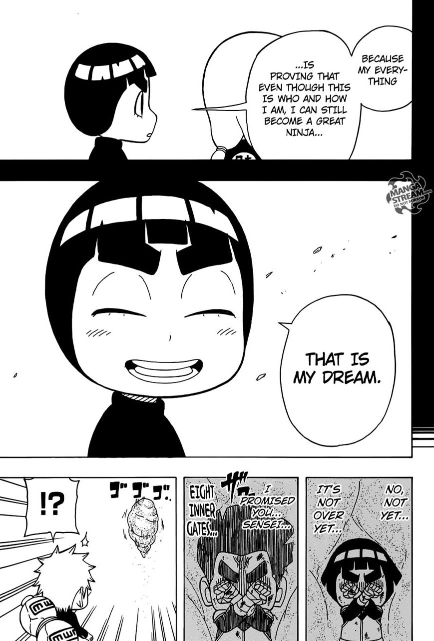 Rock Lee No Seishun Full-Power Ninden - Chapter 39