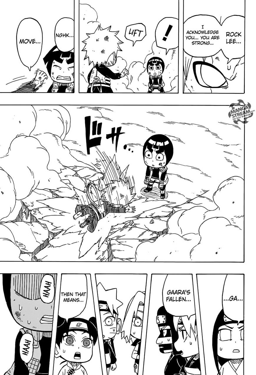 Rock Lee No Seishun Full-Power Ninden - Chapter 39