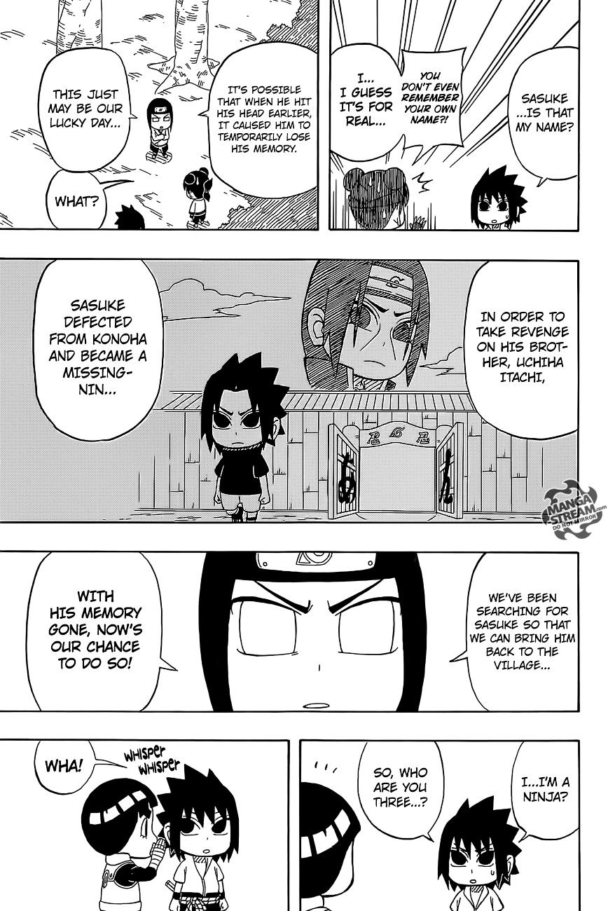 Rock Lee No Seishun Full-Power Ninden - Chapter 33 : Sasuke And Itachi