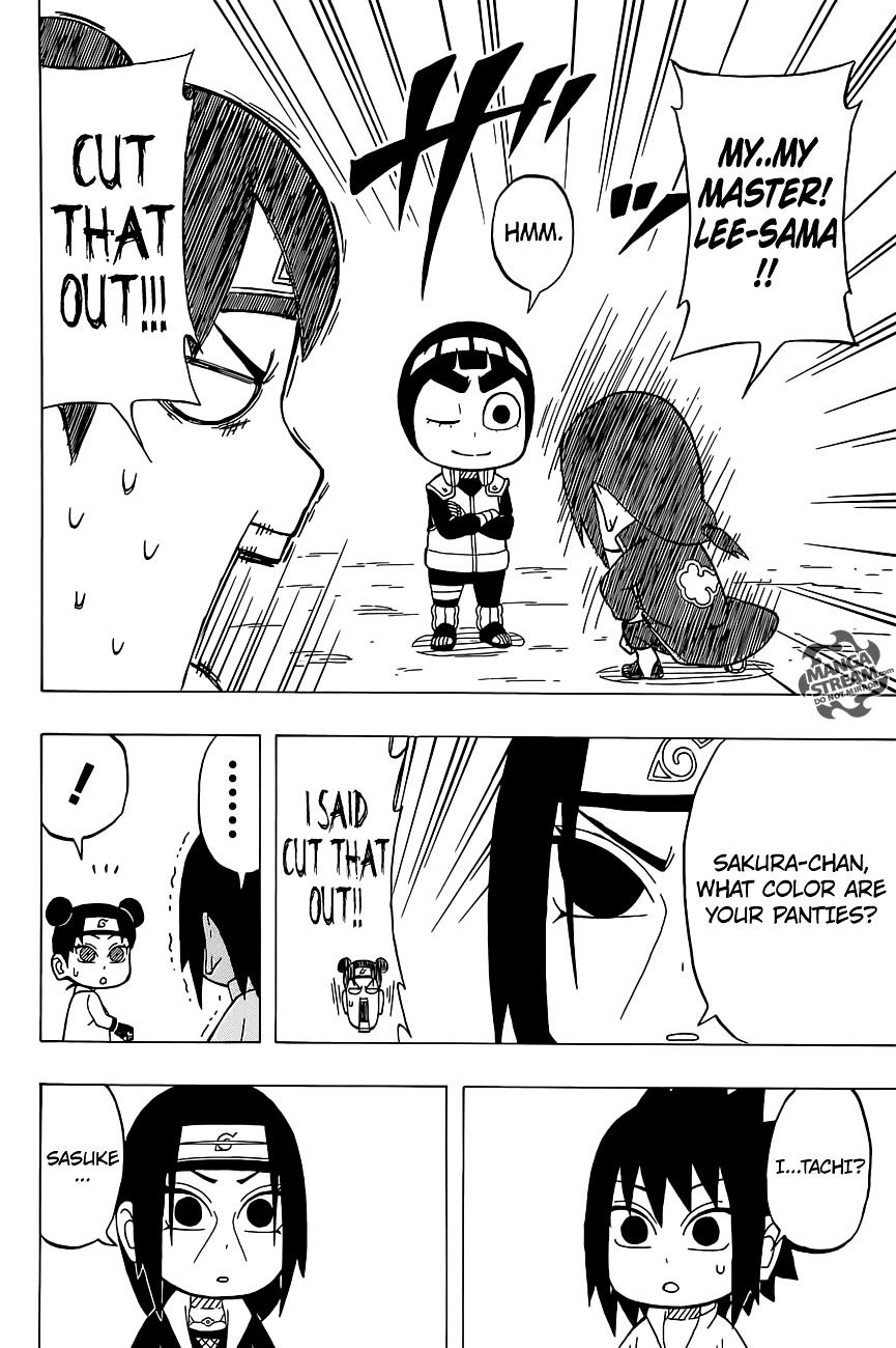 Rock Lee No Seishun Full-Power Ninden - Chapter 33 : Sasuke And Itachi