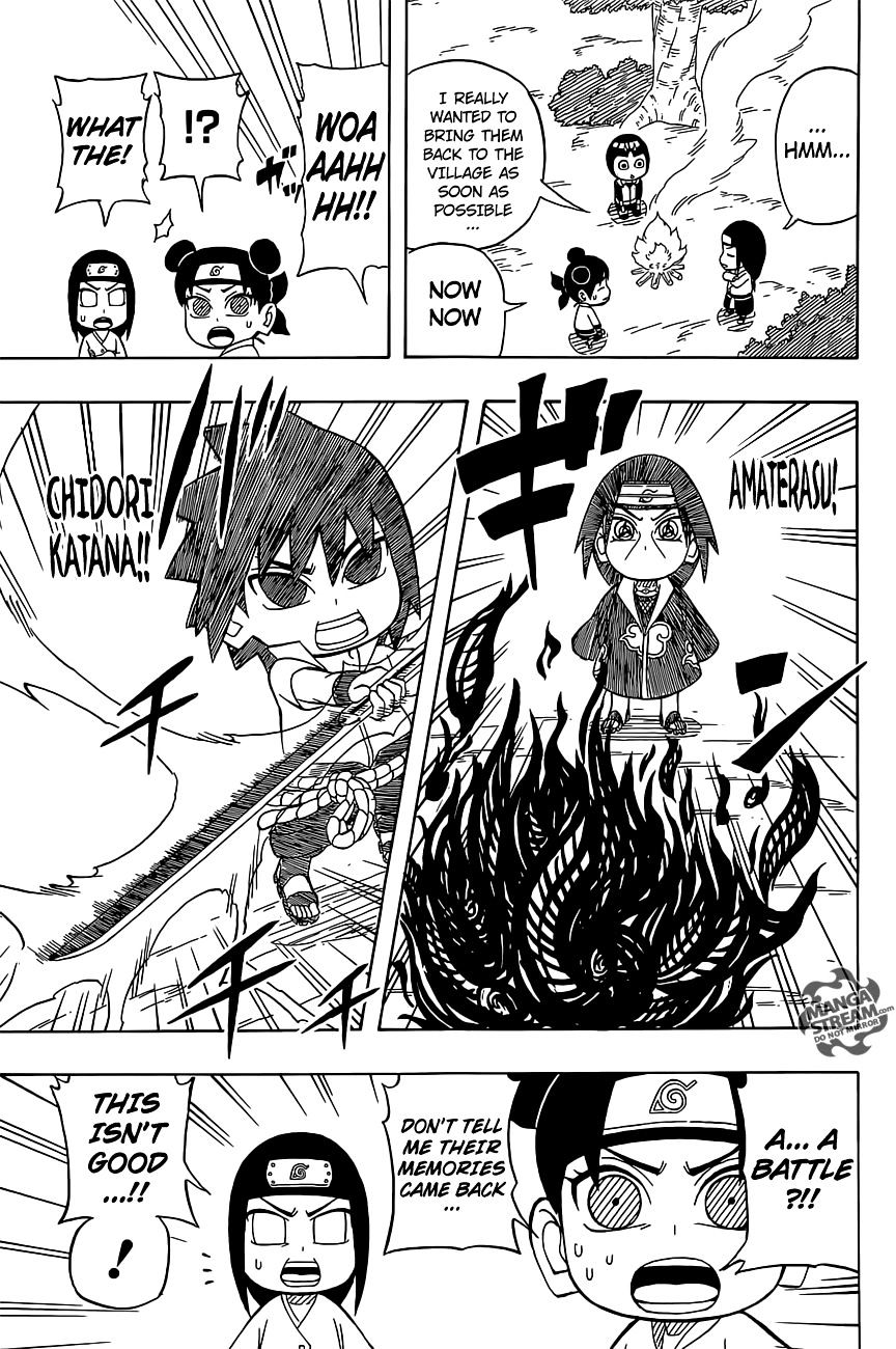 Rock Lee No Seishun Full-Power Ninden - Chapter 33 : Sasuke And Itachi