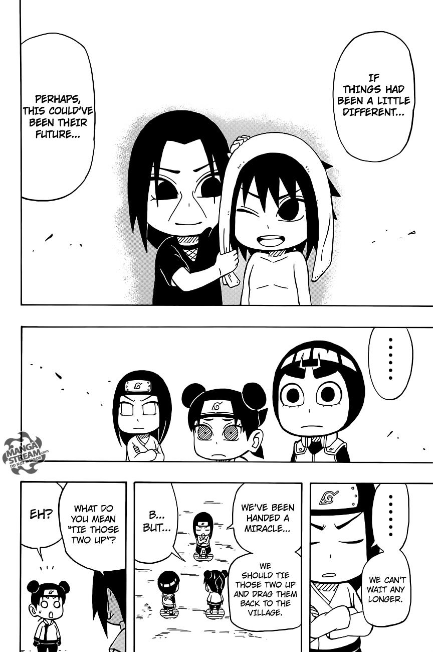 Rock Lee No Seishun Full-Power Ninden - Chapter 33 : Sasuke And Itachi