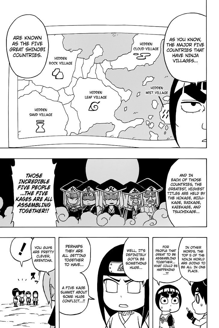 Rock Lee No Seishun Full-Power Ninden - Chapter 38