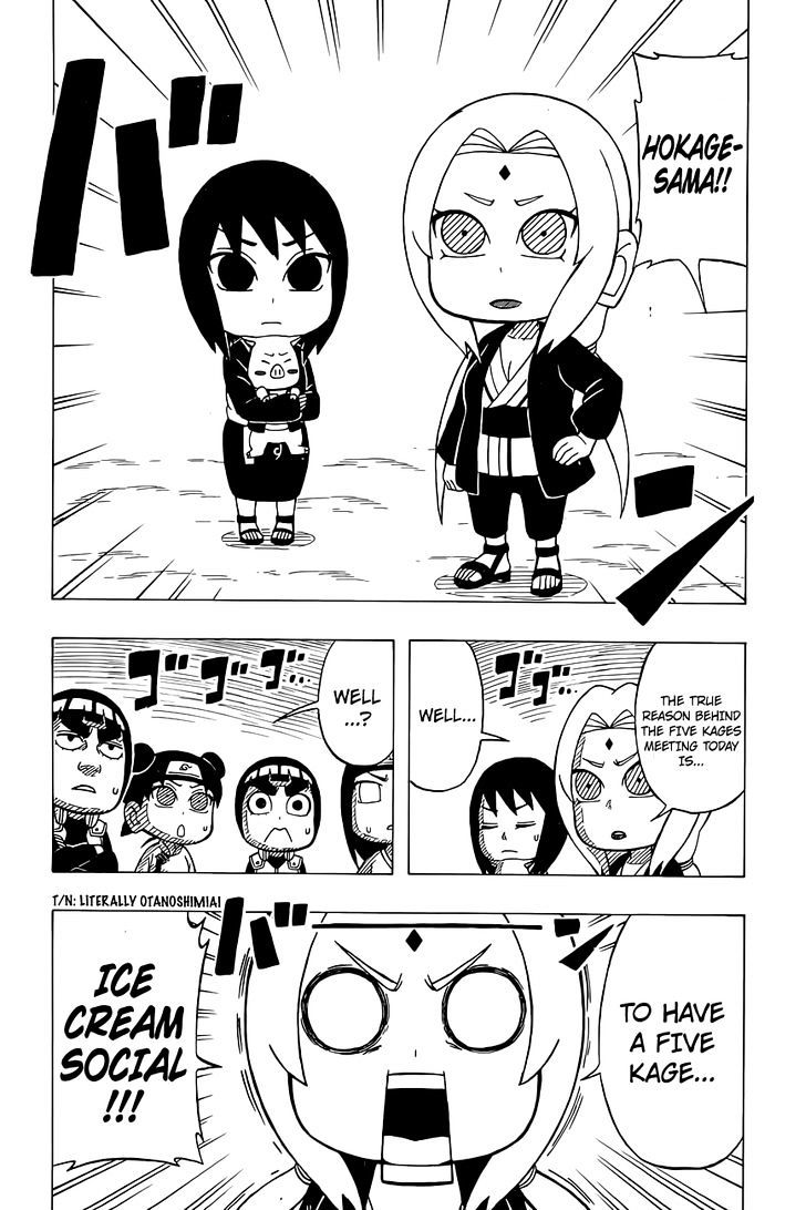 Rock Lee No Seishun Full-Power Ninden - Chapter 38