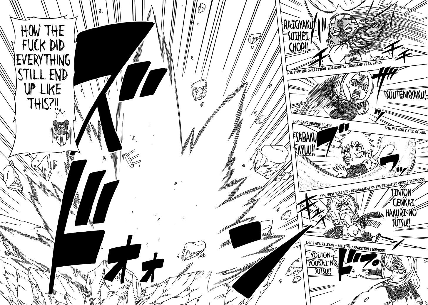 Rock Lee No Seishun Full-Power Ninden - Chapter 38