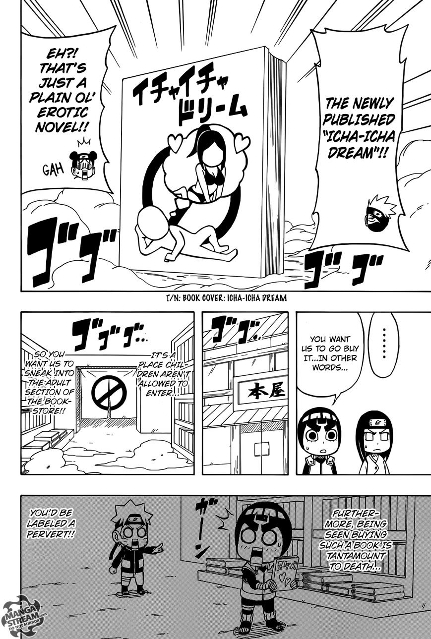 Rock Lee No Seishun Full-Power Ninden - Chapter 36 : Adults!!