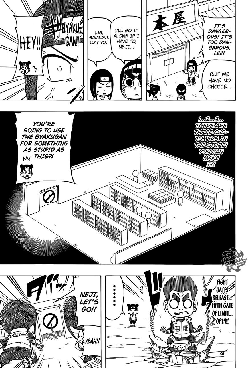 Rock Lee No Seishun Full-Power Ninden - Chapter 36 : Adults!!