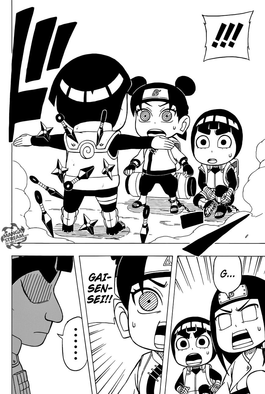 Rock Lee No Seishun Full-Power Ninden - Chapter 36 : Adults!!