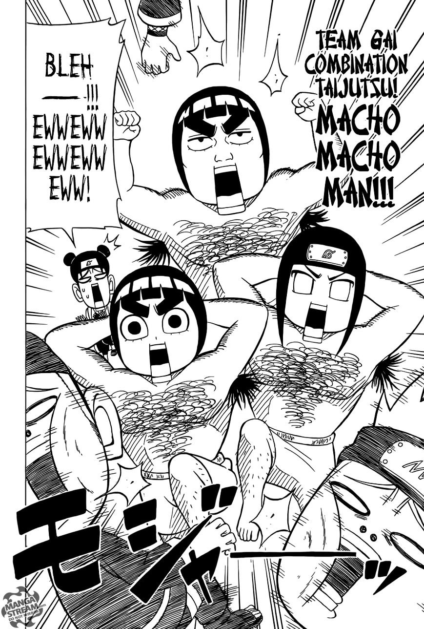 Rock Lee No Seishun Full-Power Ninden - Chapter 36 : Adults!!