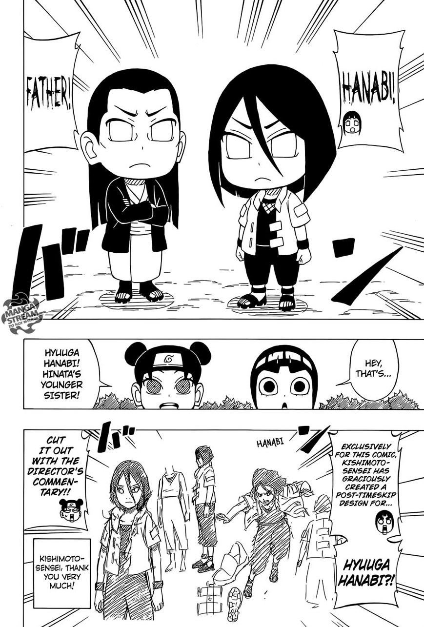 Rock Lee No Seishun Full-Power Ninden - Chapter 34 : Hyuuga Hinata Vs. Hyuuga Hanabi!!