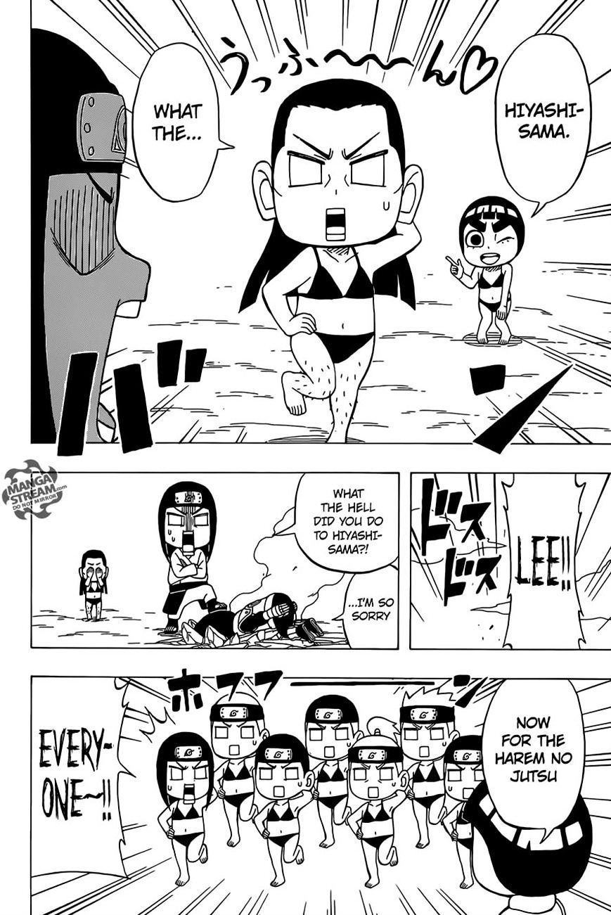 Rock Lee No Seishun Full-Power Ninden - Chapter 34 : Hyuuga Hinata Vs. Hyuuga Hanabi!!