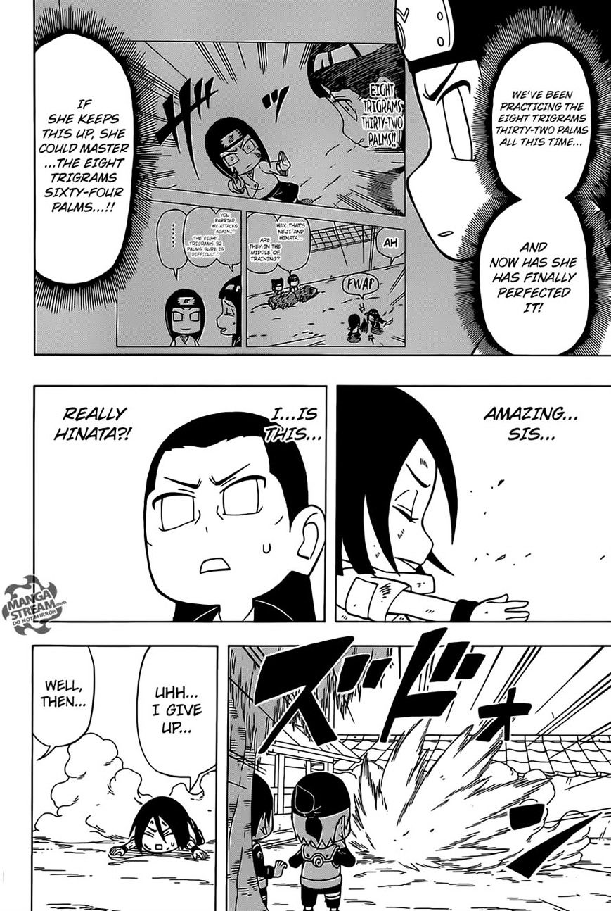 Rock Lee No Seishun Full-Power Ninden - Chapter 34 : Hyuuga Hinata Vs. Hyuuga Hanabi!!