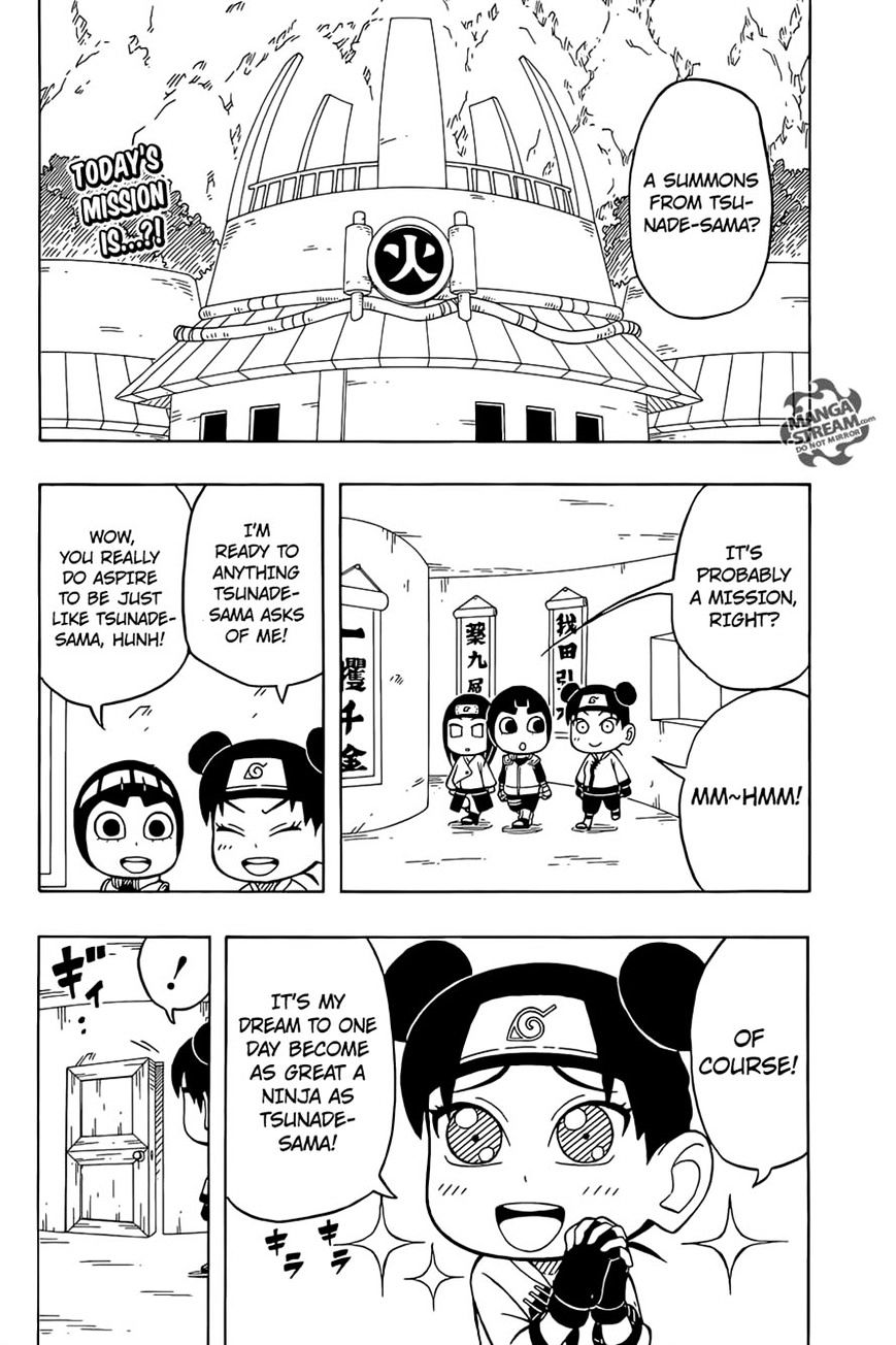 Rock Lee No Seishun Full-Power Ninden - Chapter 35 : Legedary Ninja!