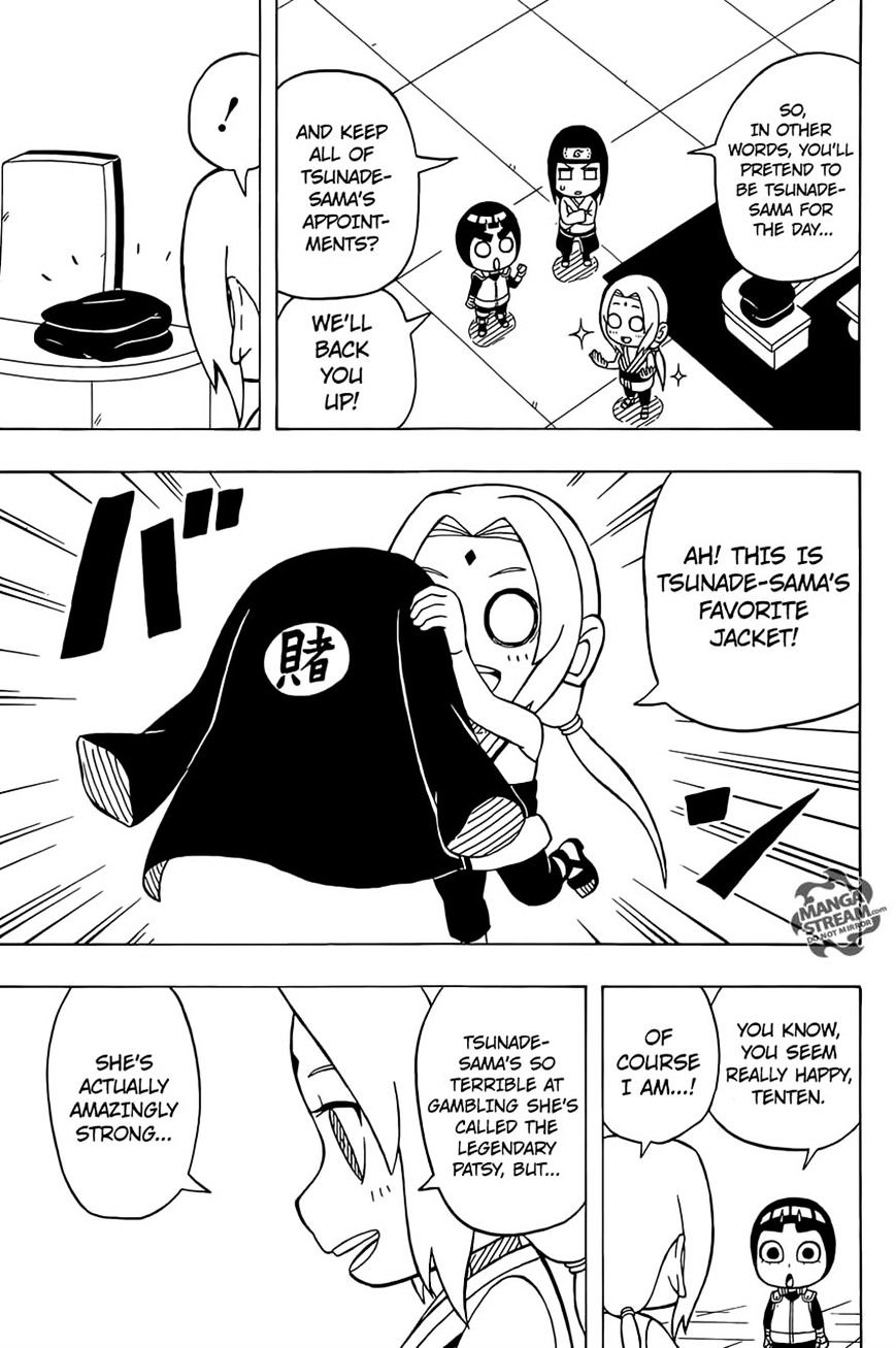 Rock Lee No Seishun Full-Power Ninden - Chapter 35 : Legedary Ninja!