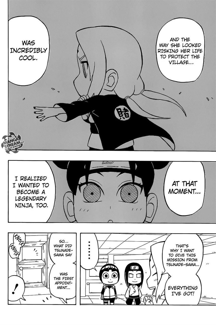 Rock Lee No Seishun Full-Power Ninden - Chapter 35 : Legedary Ninja!