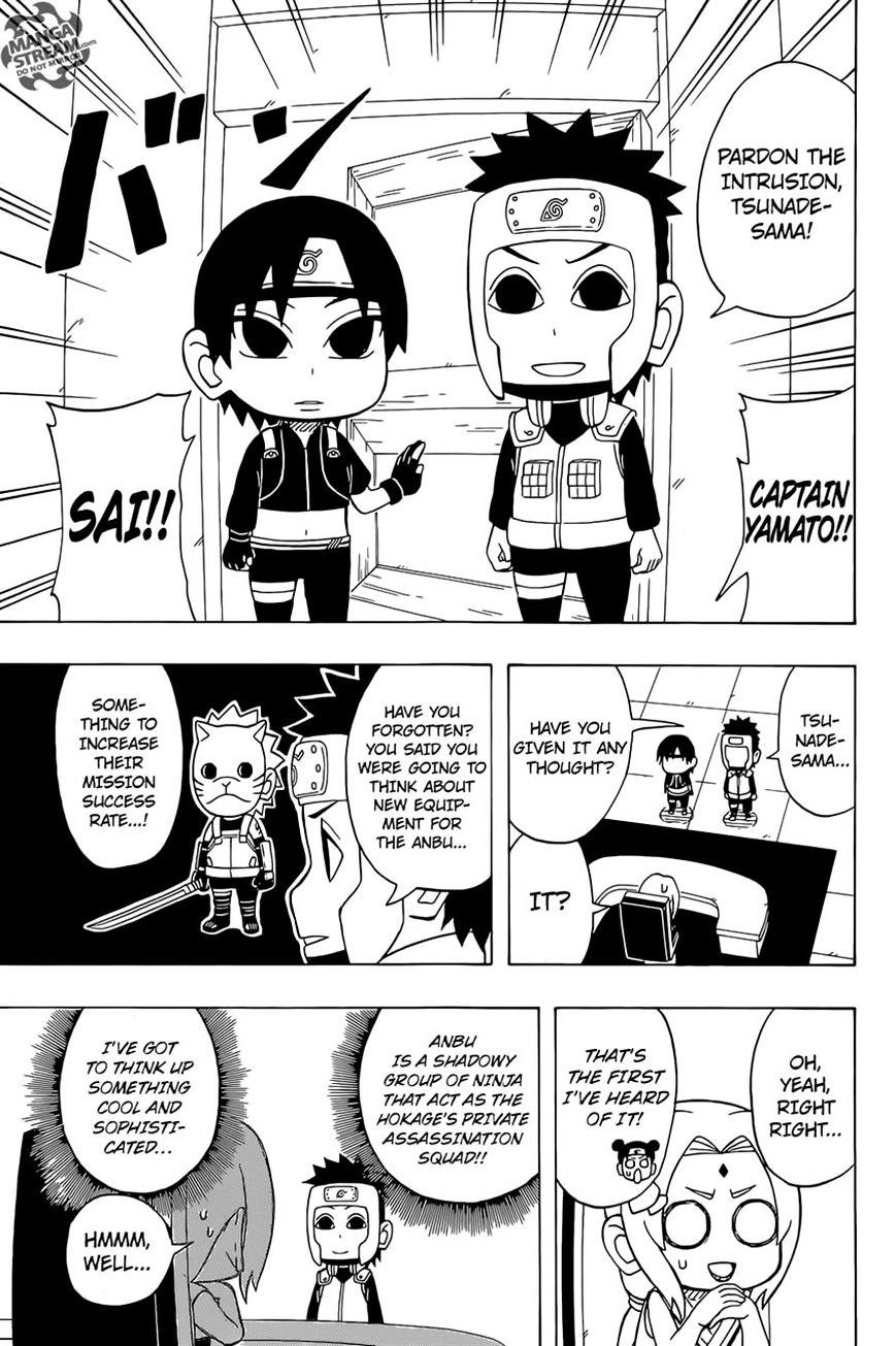 Rock Lee No Seishun Full-Power Ninden - Chapter 35 : Legedary Ninja!