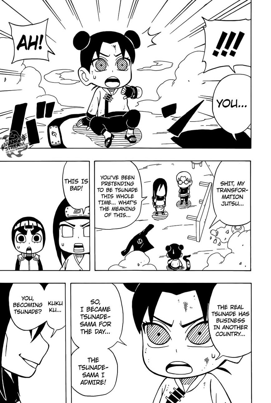 Rock Lee No Seishun Full-Power Ninden - Chapter 35 : Legedary Ninja!