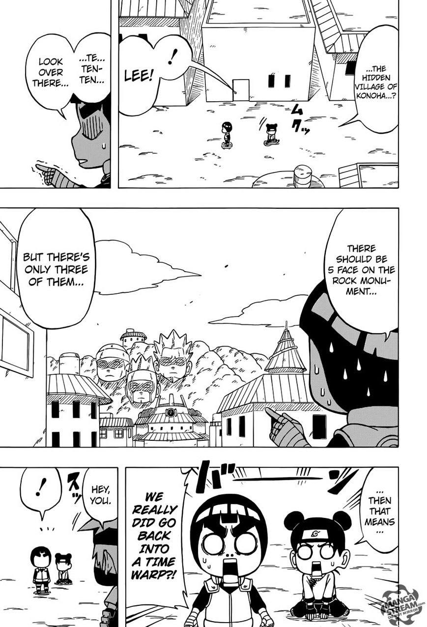 Rock Lee No Seishun Full-Power Ninden - Chapter 37 : Time Warp!!