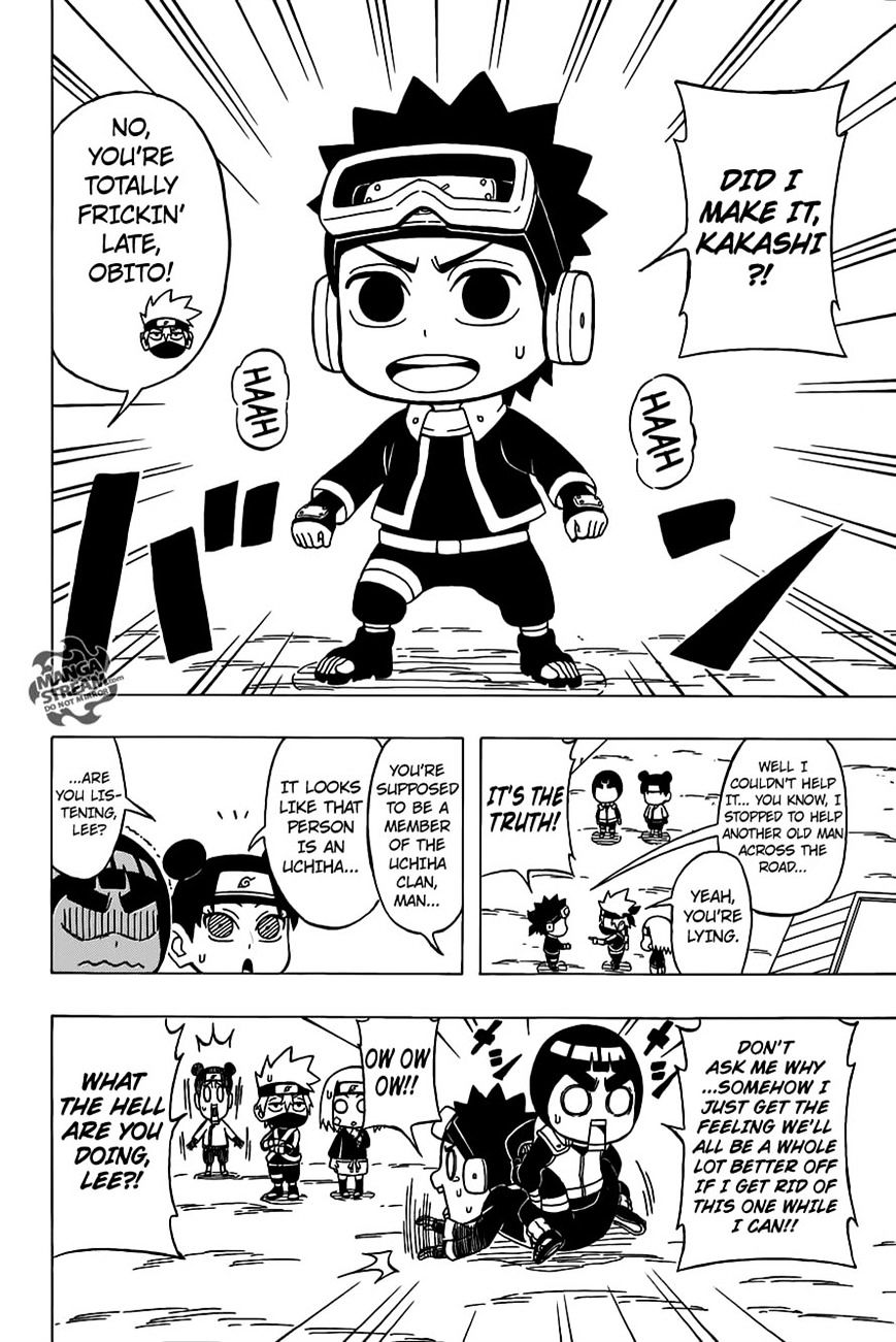 Rock Lee No Seishun Full-Power Ninden - Chapter 37 : Time Warp!!