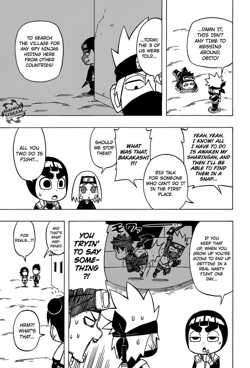 Rock Lee No Seishun Full-Power Ninden - Chapter 37 : Time Warp!!