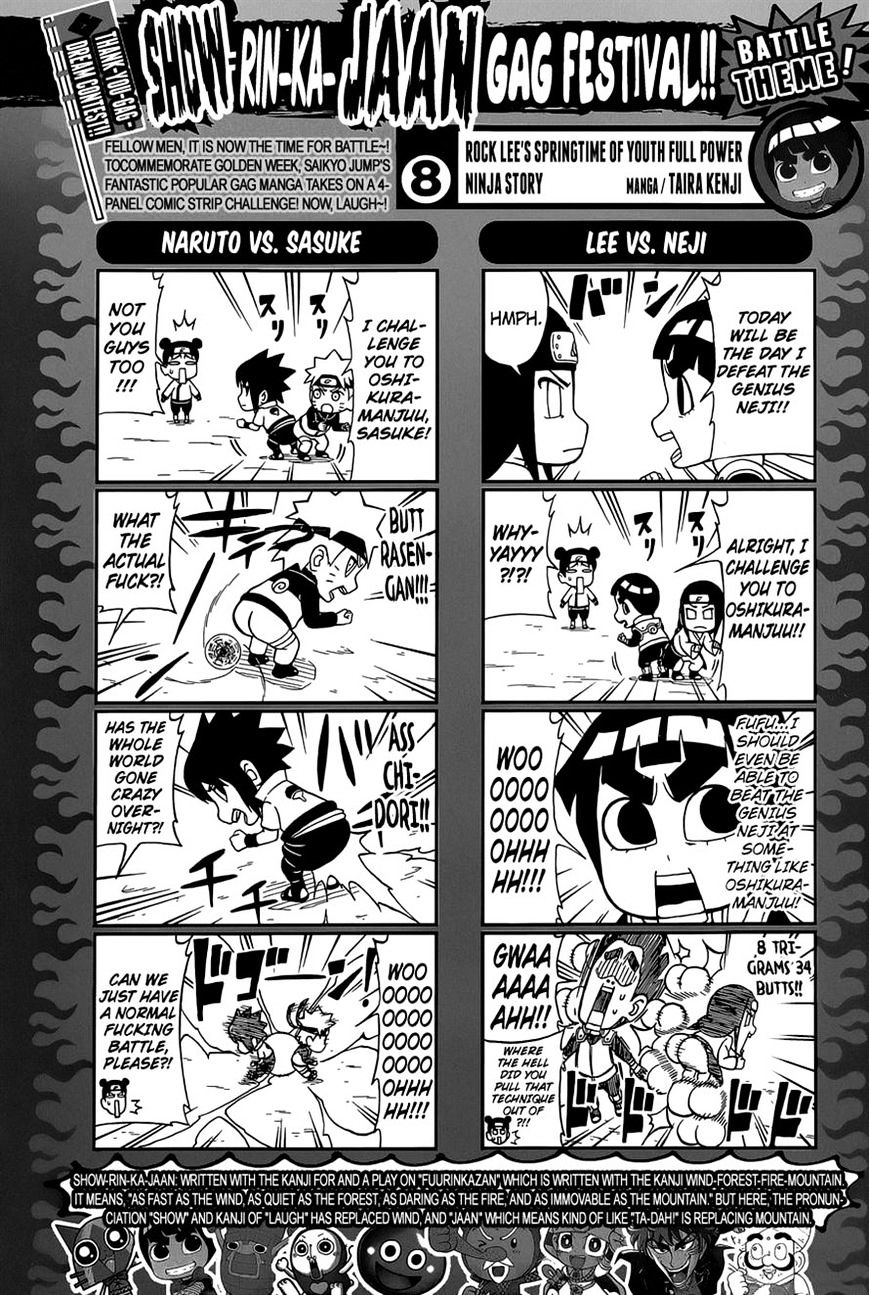 Rock Lee No Seishun Full-Power Ninden - Chapter 37 : Time Warp!!