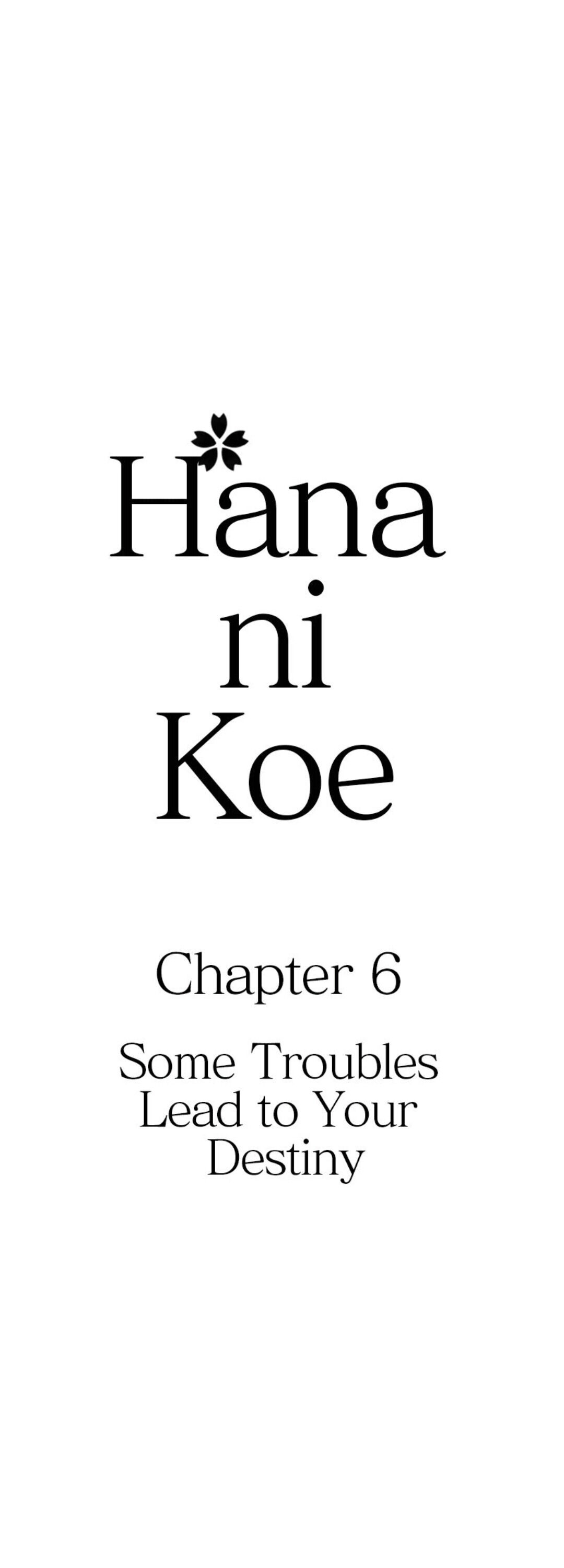 Hana Ni Koe - Chapter 6