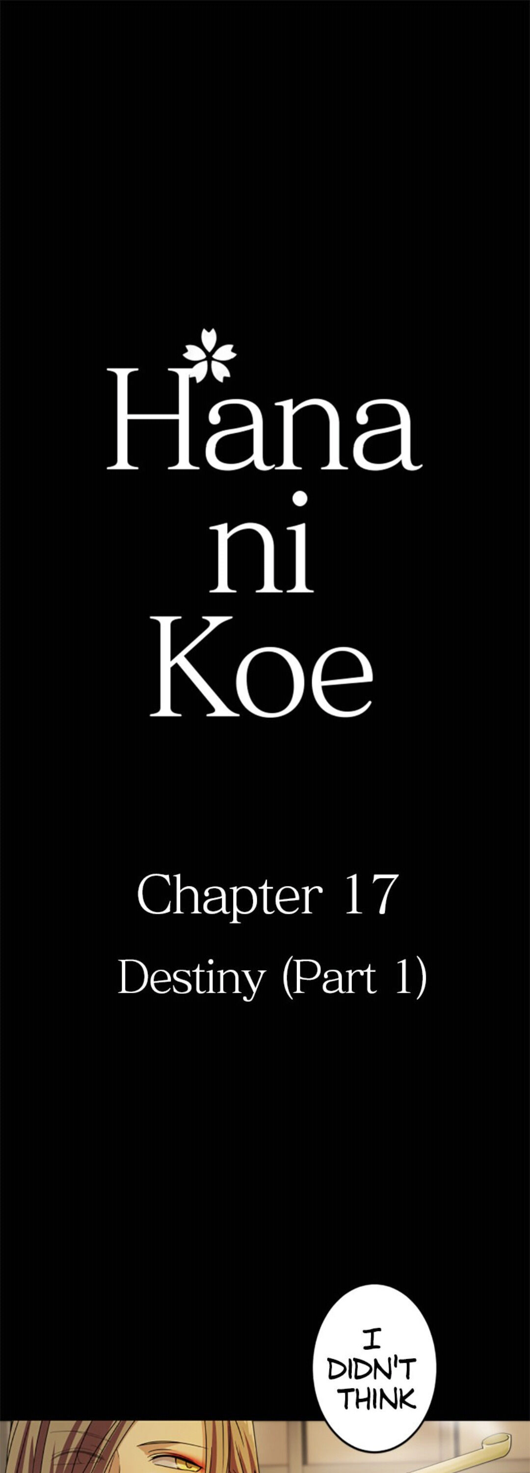 Hana Ni Koe - Chapter 17