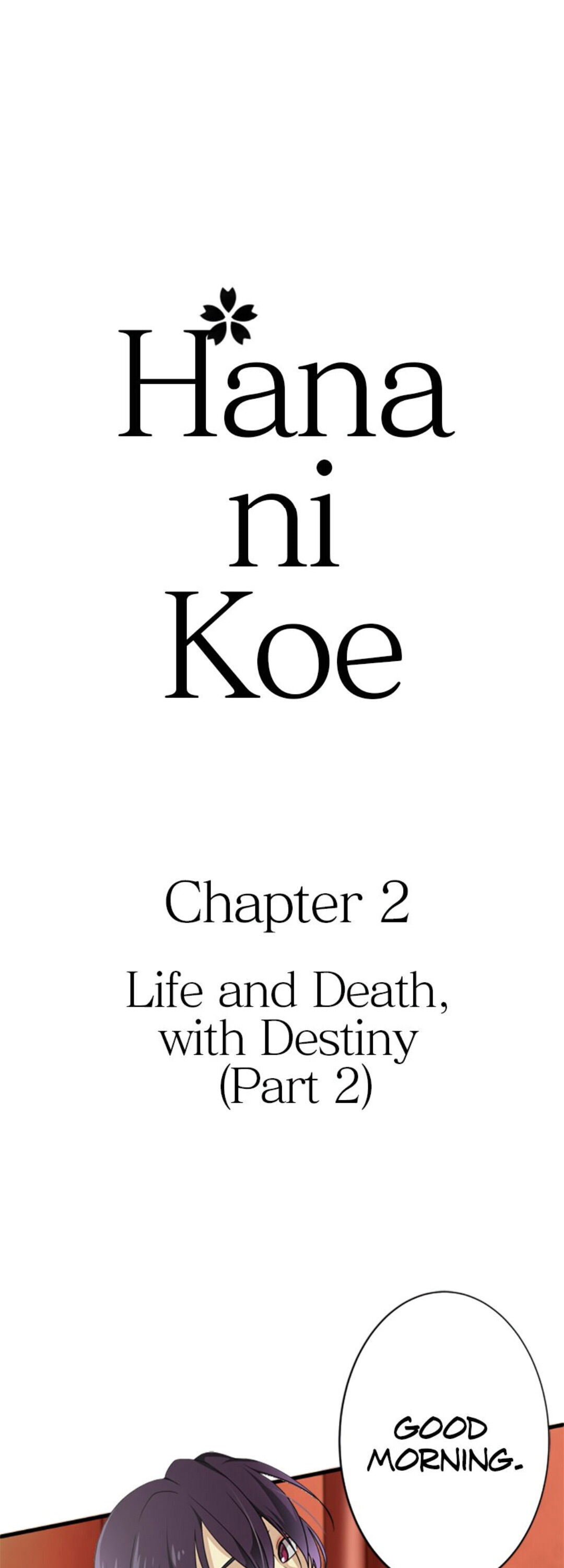 Hana Ni Koe - Chapter 2