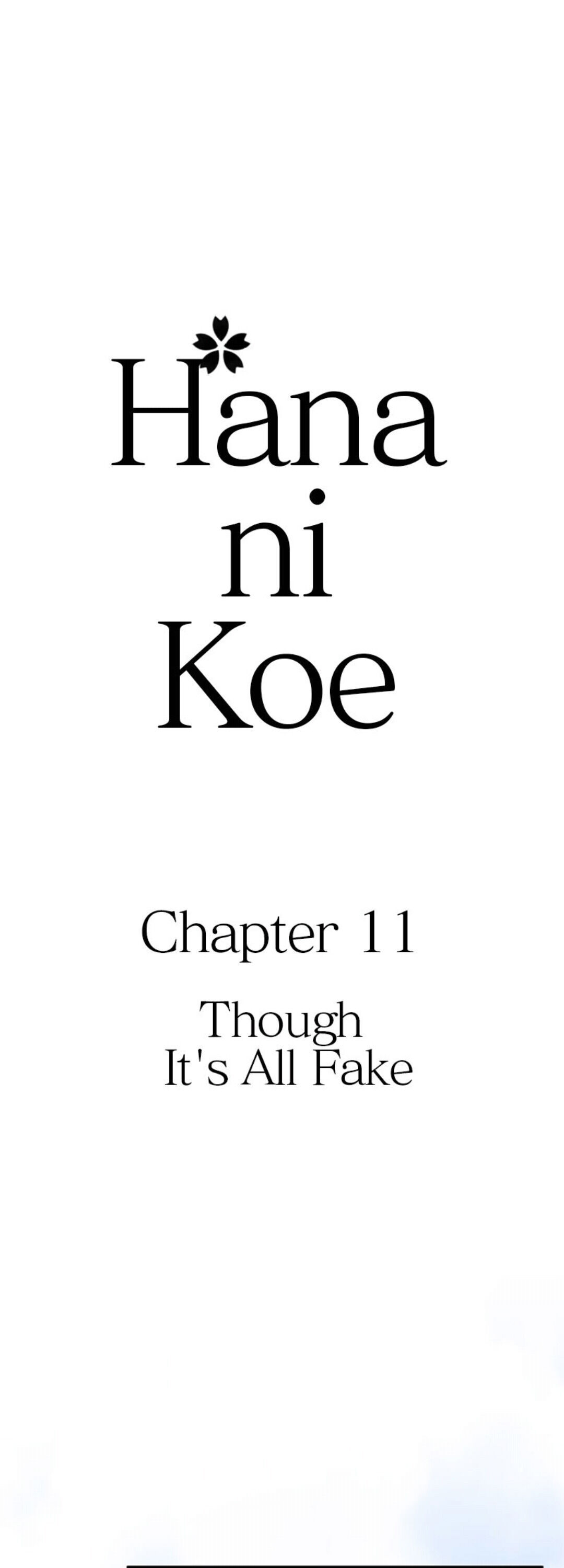 Hana Ni Koe - Chapter 11