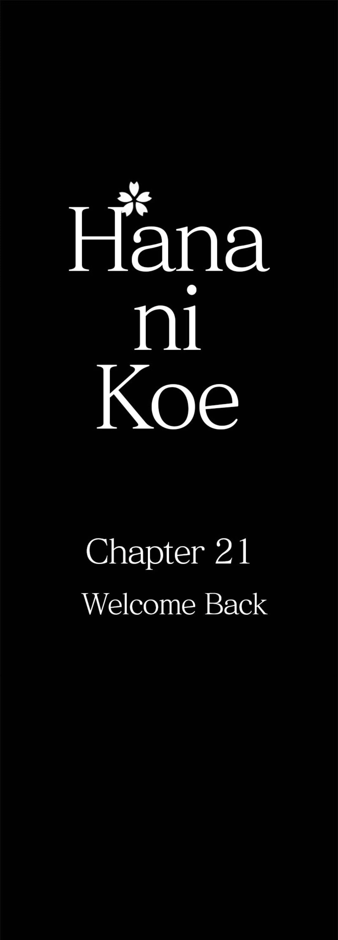 Hana Ni Koe - Chapter 21